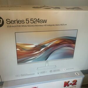 HP Series 5 524sw 23.8-inch FHD Monitor - White